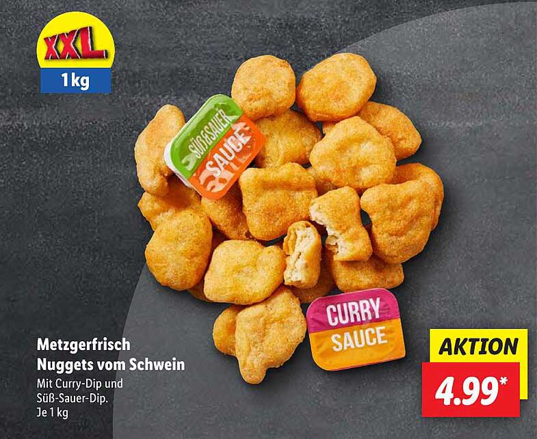 Metzgerfrisch Nuggets vom Schwein