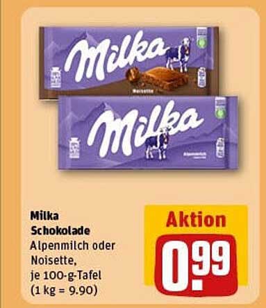 Milka Schokolade