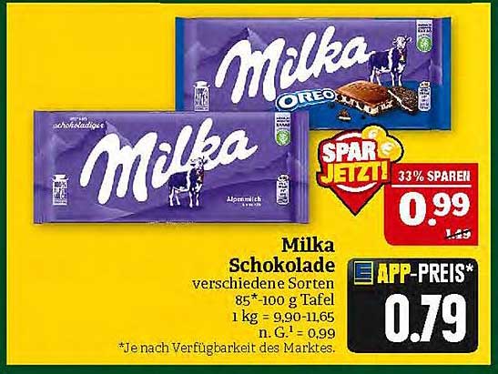 Milka Schokolade