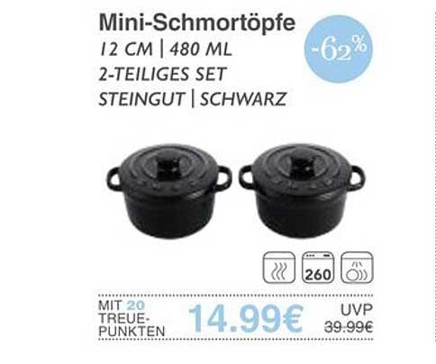 Mini-Schmortöpfe