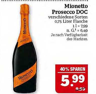 Mionetto Prosecco DOC