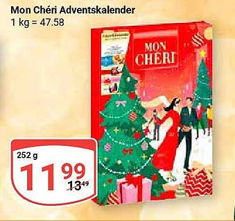 Mon Chéri Adventskalender