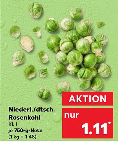 Niederl./dtsch. Rosenkohl