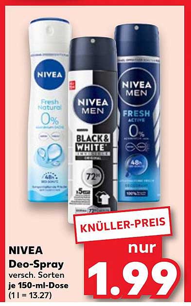 NIVEA Deo-Spray