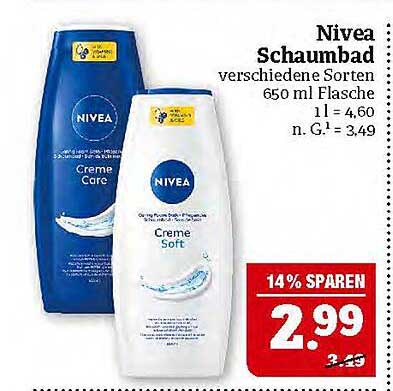 Nivea Schaumbad