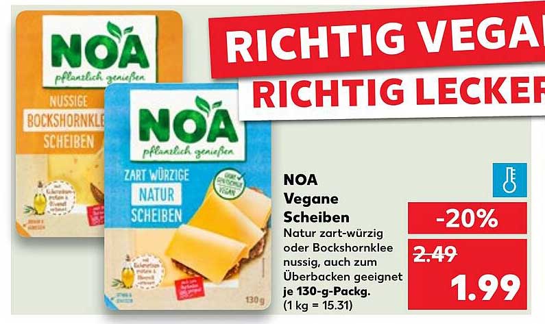 NOA Vegane Scheiben