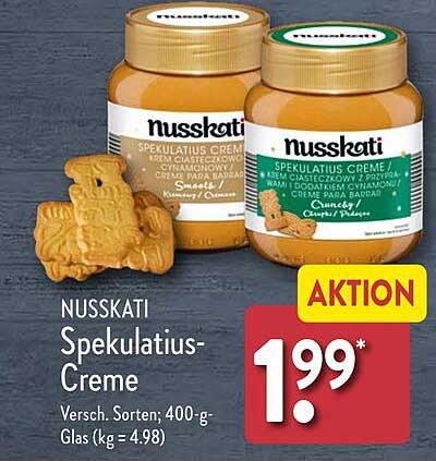 Nusskati Spekulatius-Creme