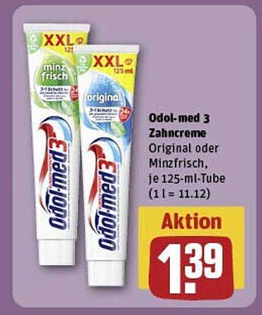 Odol-med 3 Zahncreme