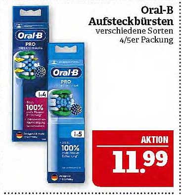 Oral-B Aufsteckbürsten