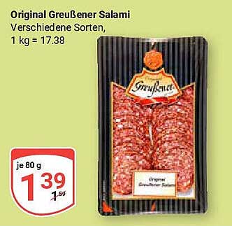 Original Greußener Salami