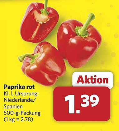 Paprika rot