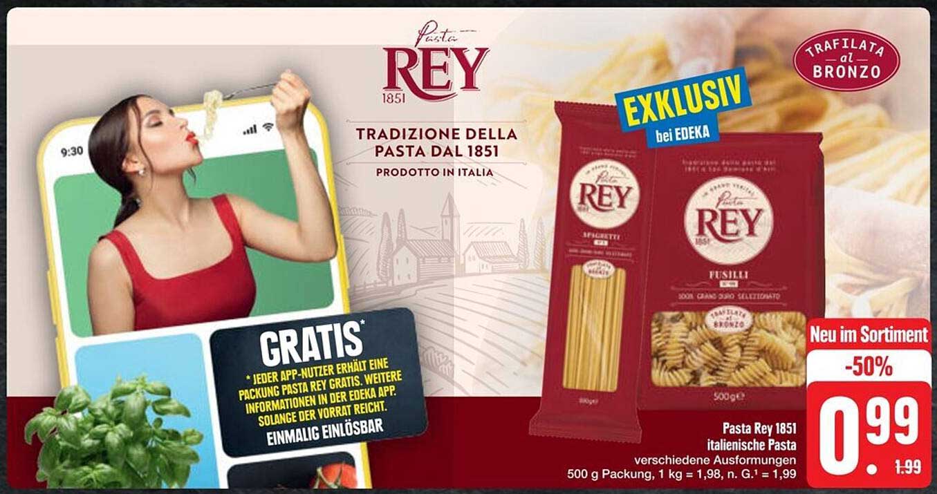 Pasta Rey 1851 italienische Pasta