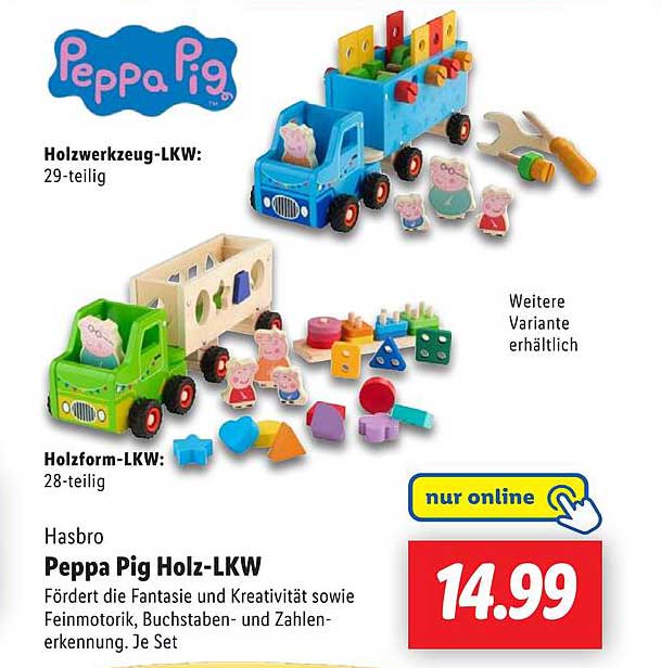 Peppa Pig Holz-LKW