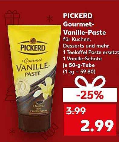 PICKERD Gourmet-Vanille-Paste