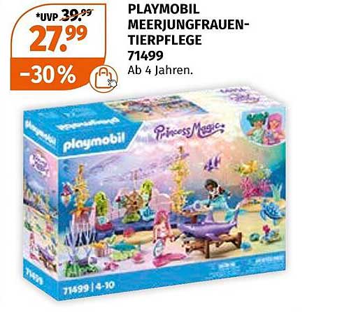 PLAYMOBIL MEERJUNGFRAUEN-TIERPFLEGE 71499