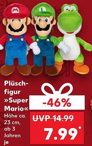 Plüschfigur »Super Mario«