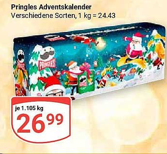 Pringles Adventskalender