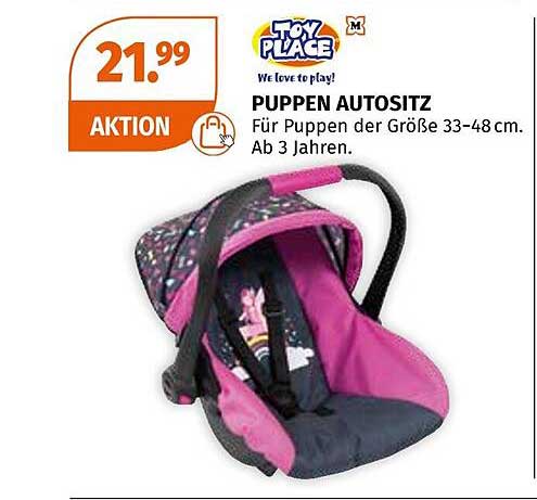 PUPPEN AUTOSITZ