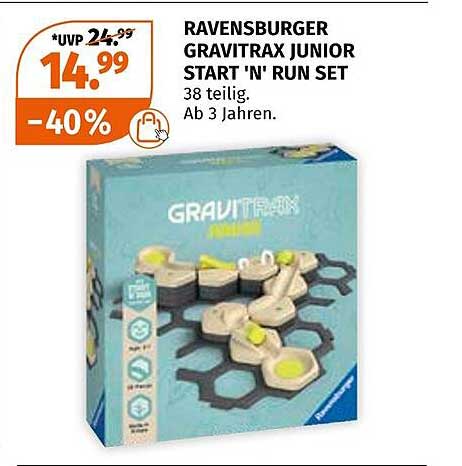 Ravensburger Gravitrax Junior Start 'N' Run Set