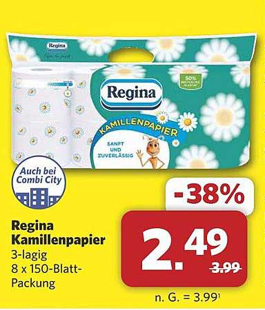 Regina Kamillenpapier