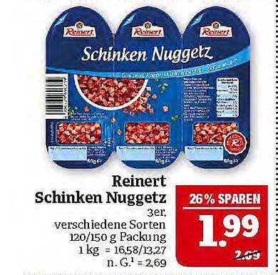 Reinert Schinken Nuggetz