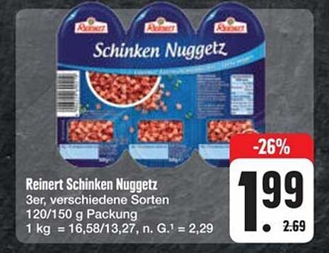 Reinert Schinken Nuggetz