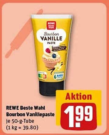 REWE Beste Wahl Bourbon Vanillepaste