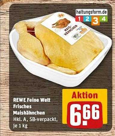 REWE Feine Welt Frisches Maishähnchen