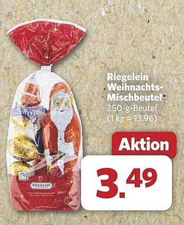 Riegelein Weihnachts-Mischbeutel