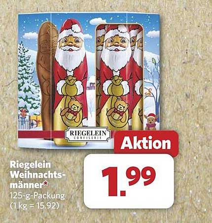 Riegelein Weihnachtsmänner