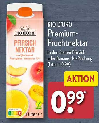 RIO D’ORO Premium-Fruchtnektar