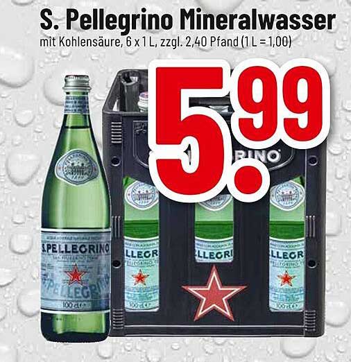 S. Pellegrino Mineralwasser