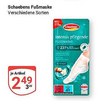 Schaebens Fußmaske