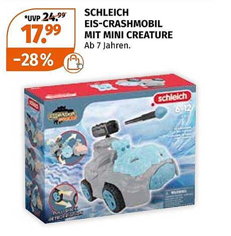 SCHLEICH EIS-CRASHMOBIL MIT MINI CREATURE