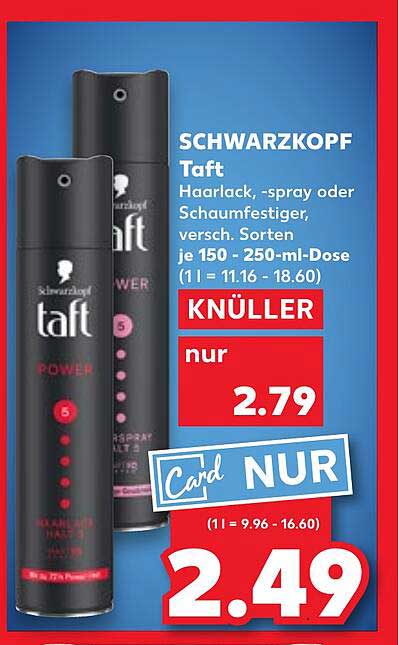 SCHWARZKOPF Taft Power