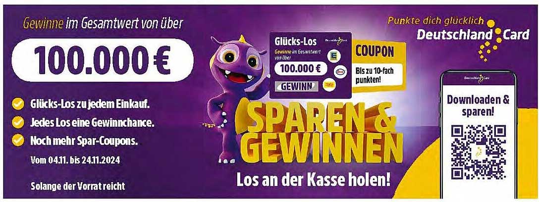 SPAREN & GEWINNEN