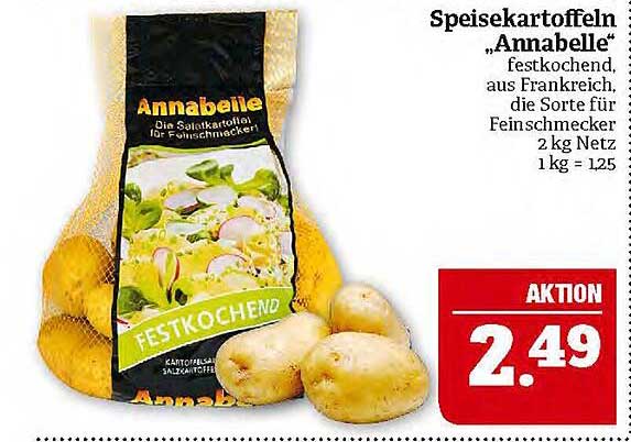 Speisekartoffeln „Annabelle“