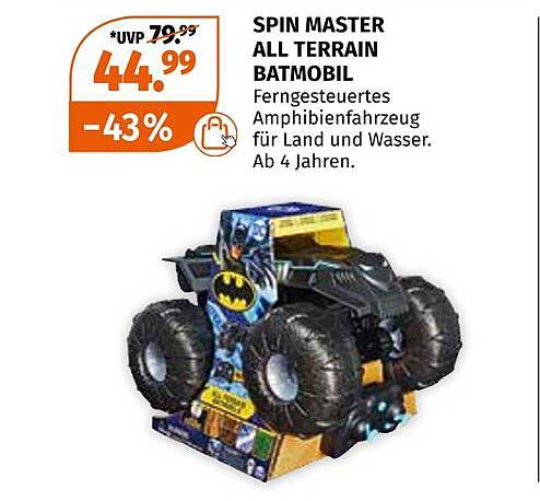 SPIN MASTER ALL TERRAIN BATMOBIL