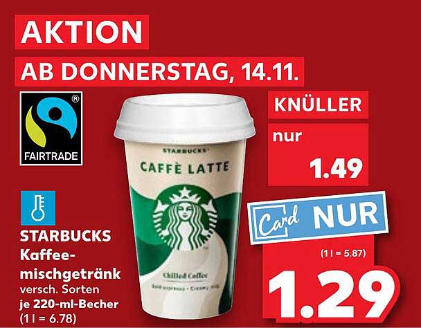 STARBUCKS Kaffeemischgetränk