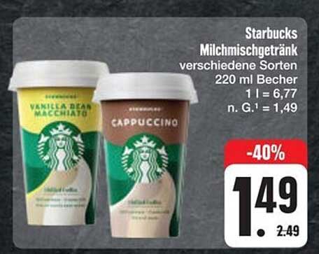 Starbucks Milchmischgetränk