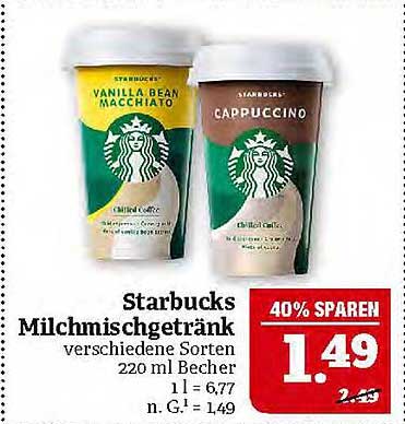 Starbucks Milchmischgetränk