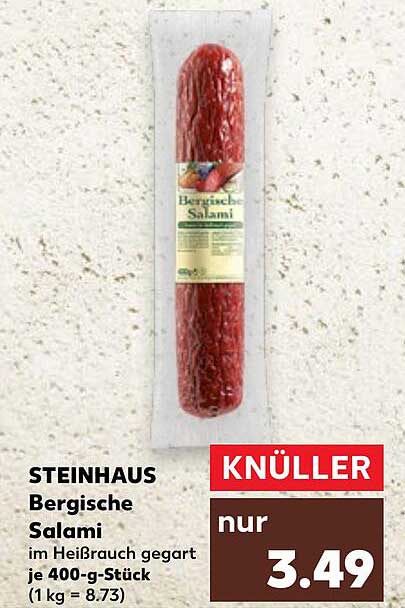 STEINHAUS Bergische Salami