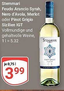 Stemari Pinot Grigio