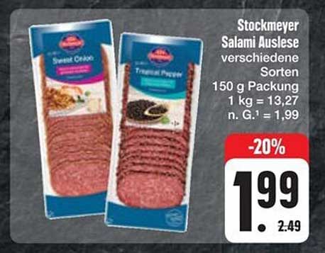 Stockmeyer Salami Auslese