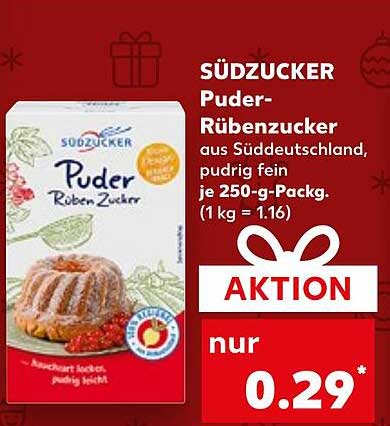 SÜDZUCKER Puder-Rübenzucker