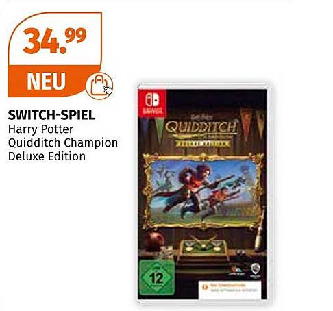 SWITCH-SPIEL Harry Potter Quidditch Champion Deluxe Edition