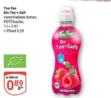 Tee Fee Bio Tee + Saft