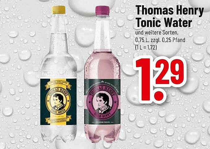 Thomas Henry Tonic Water