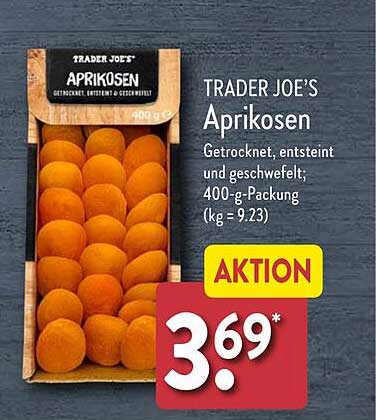 TRADER JOE’S Aprikosen