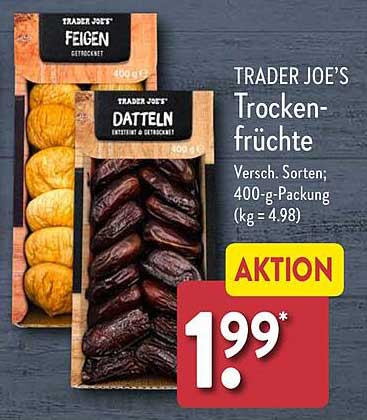 TRADER JOE’S Trockenfrüchte